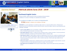 Tablet Screenshot of northwestenglish.com